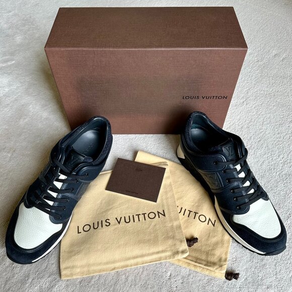 ULTRA RARE Pristine LOUIS VUITTON Upside Down LOW-TOP SNEAKERS Size 8 LV9 US